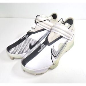 Nike Force Zoom Mike Trout 27 Baseball Cleats White Black C13134-102 Men Size 10